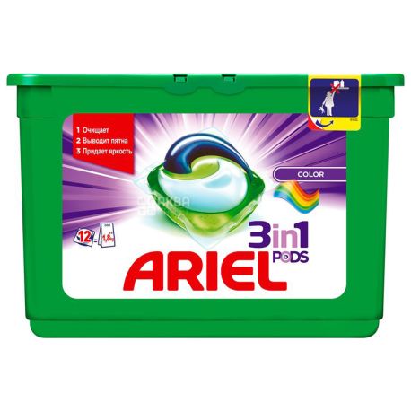 Ariel Pods Color капсулы для стирки 13 шт. по 27 г