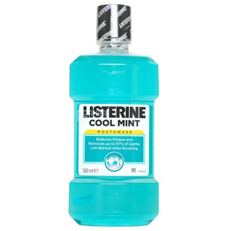 Listerine Expert, 500 мл, Ополаскиватель для полости рта, Защита десен