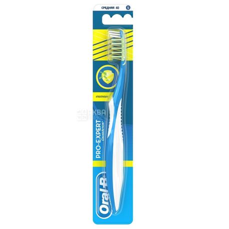 Oral-B ProExpert, Toothbrush, antibacterial, medium hardness