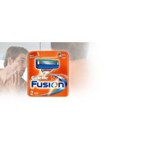 Gillette 2 шт. Fusion Картриджи для бритья 