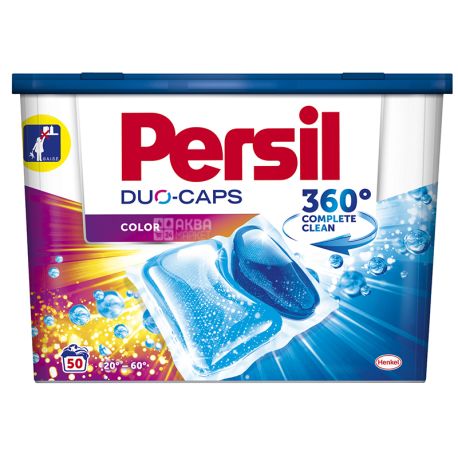Duo Persil Color, Капсули для прання, 50 шт., 1,25 кг 