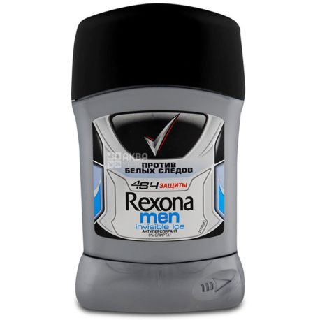 Rexona Men Invisible Ice, Antiperspirant Deodorant, 50 g