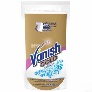 Vanish Gold Oxi Action Кристальная белизна, Пятновыводитель и отбеливатель, 100 мл