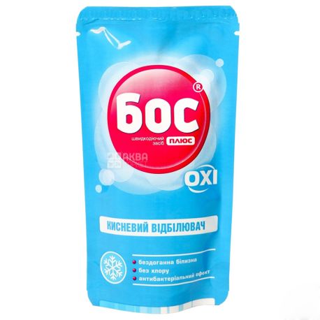 Bleach gel, oxygen for white fabrics, 100 ml, TM Boss plus