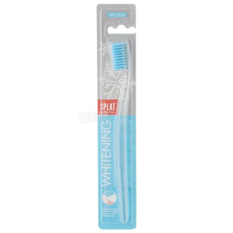 Splat, Professional Whitening, toothbrush, whitening, mechanical, medium hardness, 1 pc