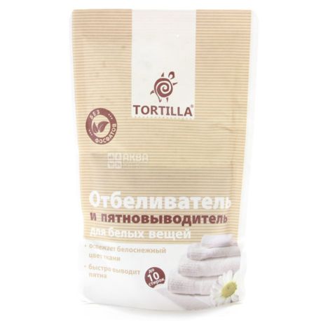 Tortilla, 200 г, Отбеливатель и пятновыводитель, для белых вещей