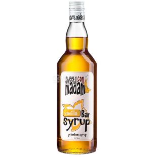 Sweet Madam, Vanilla, 0,7 л, Сироп Свит Мадам, Ваниль, ПЭТ