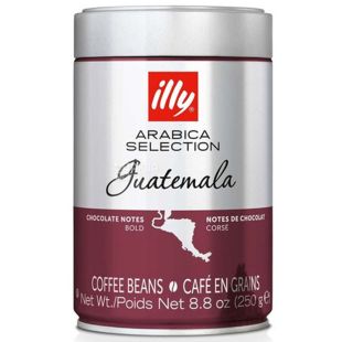  illy Guatemala, 250 г, Кофе в зернах средней обжарки Илли, 100% арабика, ж/б