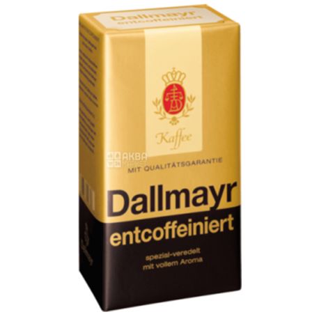 Dallmayr Prodomo Entcoffeiniert, Ground coffee without caffeine, 500 g
