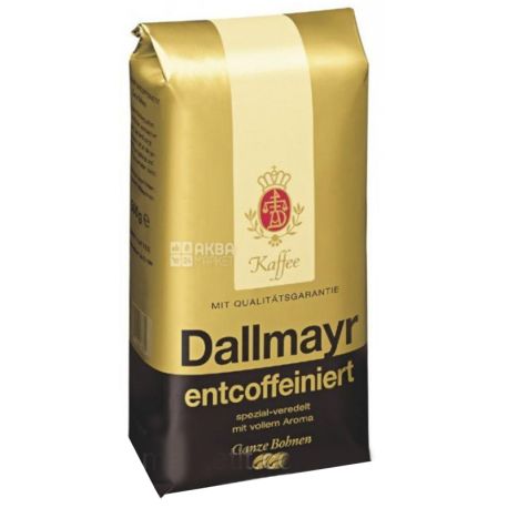 Dallmayr Prodomo Entcoffeiniert, 500 г, Кофе в зернах без кофеина Далмайер Промодо 