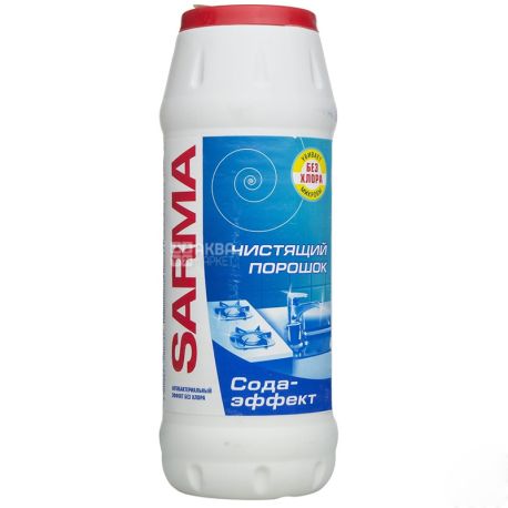 Sarma, Surface Cleaning Powder, Soda Effect, 400 g