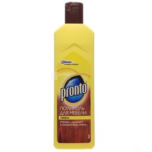 Pronto, Лимон, 300 мл, Поліроль для меблів