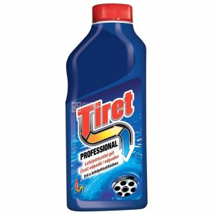 Tiret, 500 мл, Засіб для прочищення каналізаційних труб