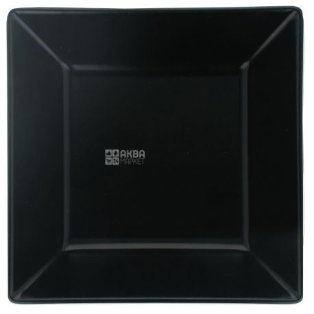 Salad bowl square black, 17х17 cm, TM Ipec Tokyo