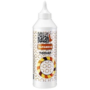 Sweet Madam, Caramel, 600 г, Топпинг Свит Мадам, Карамель, ПЭТ
