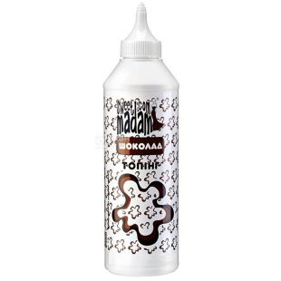 Sweet Madam, Black Chocolate, 600 г, Топпинг Свит Мадам, Черный шоколад, ПЭТ