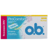 o.b., ProComfort Normal, 32 шт., Тампоны гигиенические, без аппликатора, 3 капли