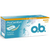o.b., ProComfort Super, 16 шт., Тампони гігієнічні, без аплікатора, 4 краплі