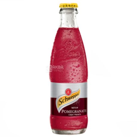 Schweppes Pomegranate, Carbonated drink, 0.25 l