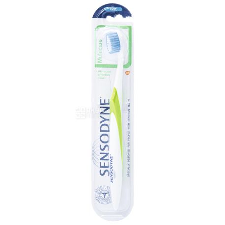 Sensodyne, 1 шт., Зубная щётка, мягкая