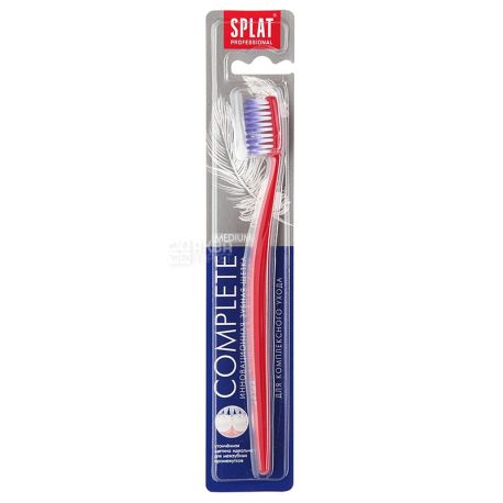 Splat, Professional Complete Medium, 1 шт., Зубная щетка Средняя жесткость