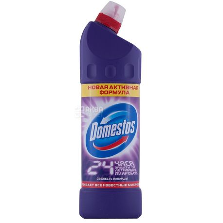 Domestos, 1 л, Засіб універсальний для прибирання, Свіжість Лаванди