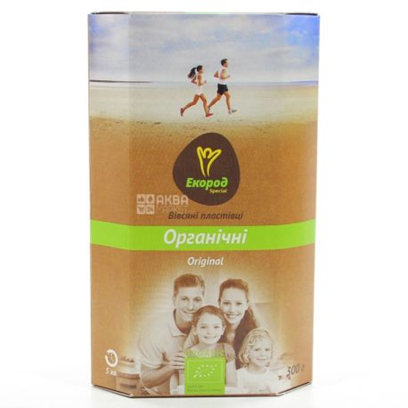 Экород, Special Original, 300 г, Хлопья Спешл Ориджинал, овсяные, органические