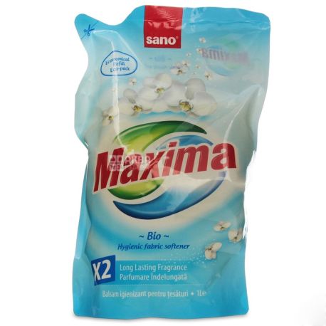 Sano Maxima Біо, Ополіскувач для білизни, 1 л