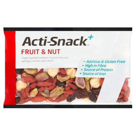 Смесь фруктово-ореховая, 40 г, ТМ Acti-Snack