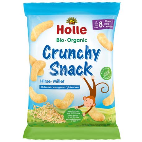Holle, Organic Wheat Snacks, for children from 8 months, 25 g