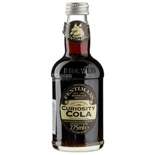 Fentimans Curiosity Cola, 0,275 л, Напій газований Кола с екстрактом трав Фентіманс, скло