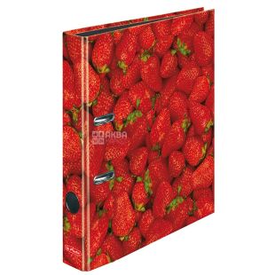 Herlitz, Папка-регистратор, А4, 5 см, Клубника