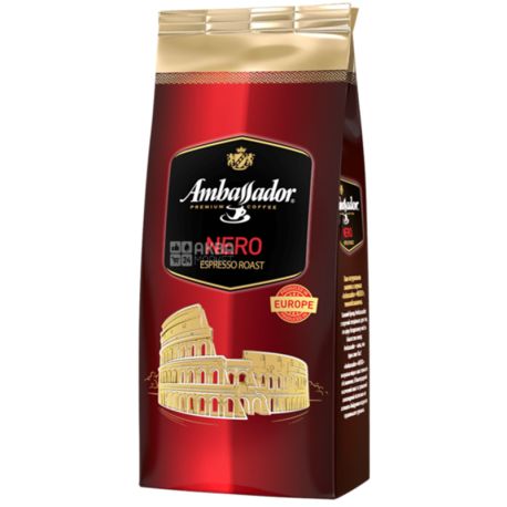 Ambassador Nero, Coffee Grain, 1 kg
