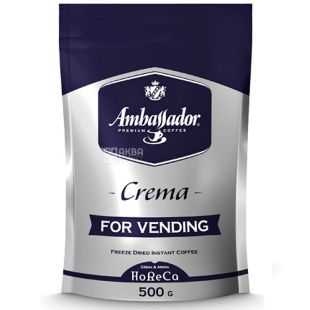 Ambassador Cremа, 500 г, Кофе растворимый Амбассадор Крема, для вендинга