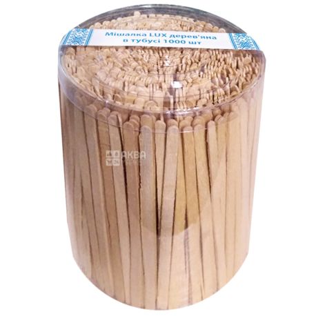 LUX wooden mixer in tube, 1000 pcs.