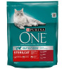 Purina One, Sterilcat, 800 г, Сухой корм для стерилизованных котов, с говядиной