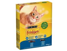 Friskies Cat Food dry With salmon and vegetables for adult cats