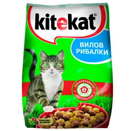 Kitekat Cat food dry Fish 1 kg buy Wet food in Kyiv water