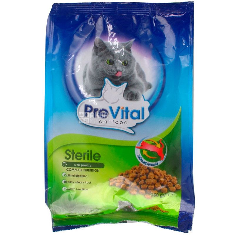 Buy Cat food with a taste of a bird, 350 g, TM PreVital with delivery