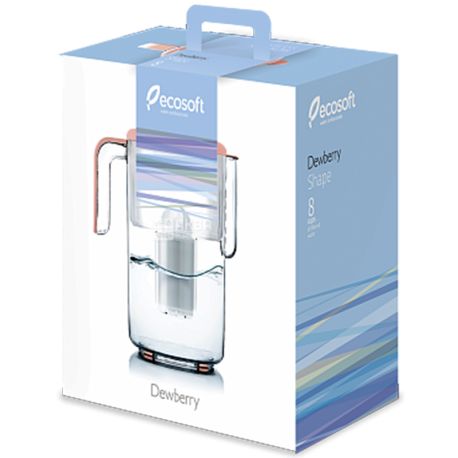Ecosoft Dewberry Shape Filter-jug, 3.5 L