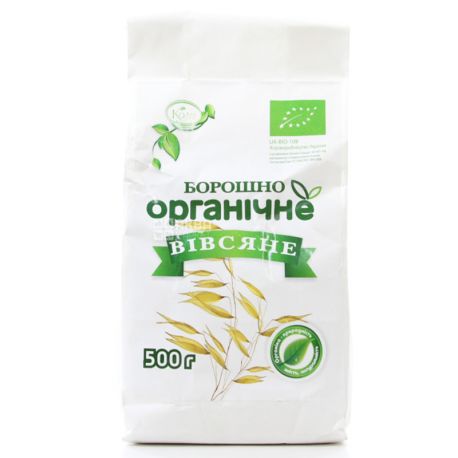 Organic oatmeal, 500 g, TM Kozub