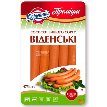 Anniversary, Viennese sausages, premium, 475 g