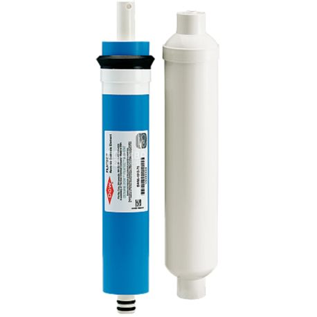 Ecosoft Membrane and Carbon filter, Экософт, Мембрана и Угольный фильтр для системы обратного осмоса 4-5 этапа очистки