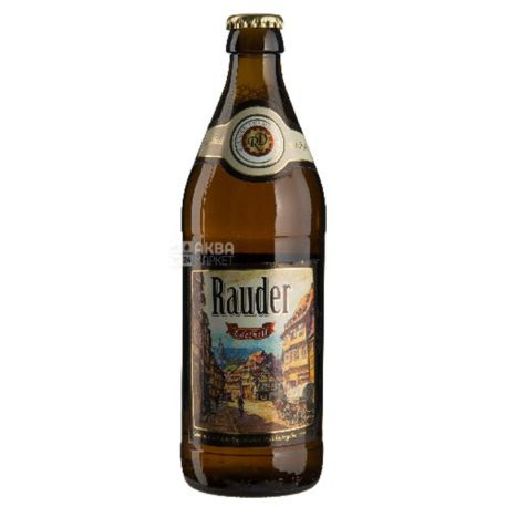 Пиво світле Edelhell, 0,5 л, ТМ Rauder