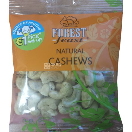 Cashew Nuts, 40 g, TM Forest Feast
