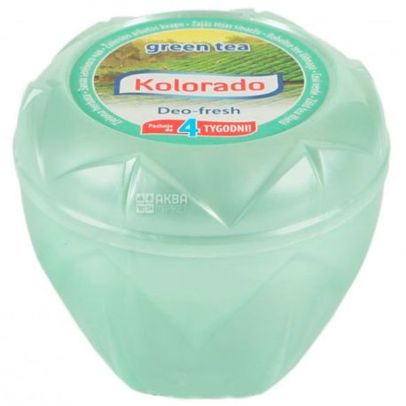 Kolorado, Deo Fresh, Зеленый чай, 150 г, Гелевый освежитель воздуха