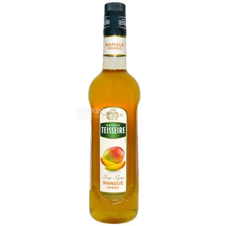 Teisseire, Mango, 0,7 л, Сироп Тейссер, Манго, стекло