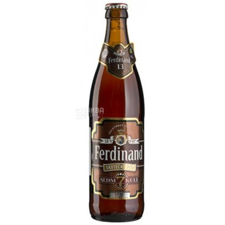 Ferdinand Special, 0,5 л, Фердинад, Пиво напівтемне, скло