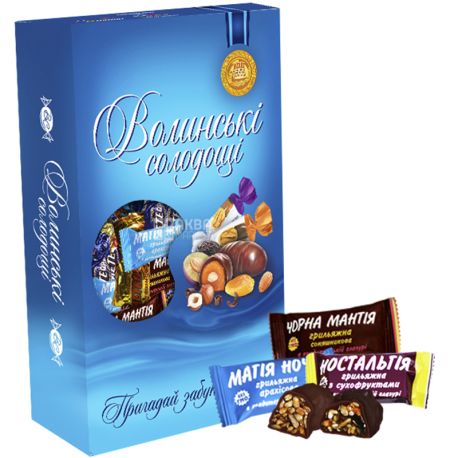 Волынские Сладости, Грильяж, набор конфет, 500 г