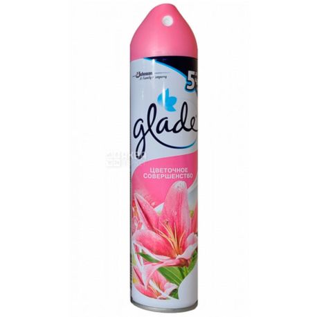 Glade, 300 мл, Цветочное совершенство, Освежитель воздуха